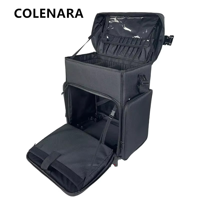 Cosmetic Bags - COLENARA 化粧品ケース レディース オックスフォード布 大容量 ラゲージケース