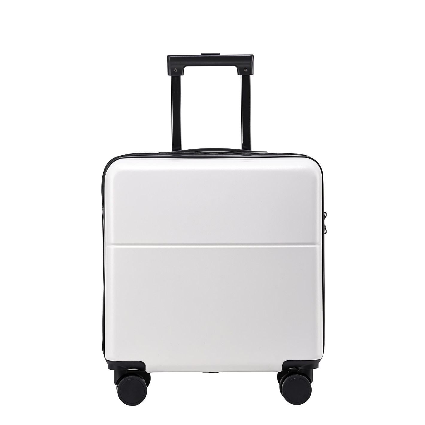 Cabin Size Lightweight Travel Trolley - 20インチ軽量機内持ち込みトロリーラゲージ、18インチトラベルスーツケース、静音多方向回転ホイール、ダイヤル式ロック付き
