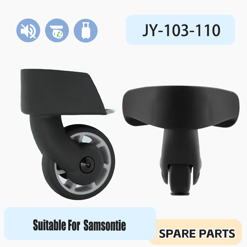Silent Replacement Luggage Wheels - サムソナイト JY103 JY105 JY106 ラゲージ用サイレントホイール交換キット -