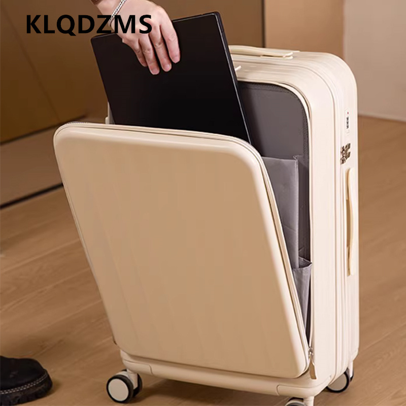 Front Opening Laptop Luggage 24 Inch - KLQDZMS 多機能スーツケース 20
