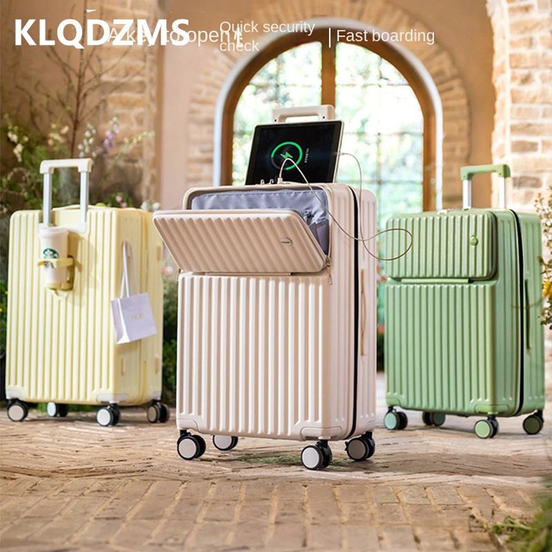 Spinner Wheel Rolling Suitcase 20 Inch - KLQDZMS 20インチ22インチ24インチ26インチ28インチメンズスーツケースホイール付き搭乗ボックストロリーケース女性用機内持ち込み旅行荷物バッグ