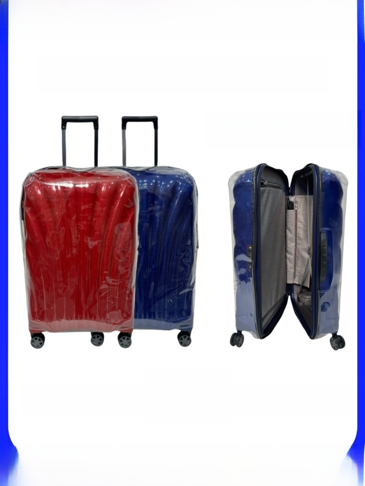 Luggage Protective Cover Transparent - サムソナイトCS2ラゲージハンドル用透明シェル保護カバー トラベルスーツケースカバーV22 20、25、28、30、33インチのラゲージに適合