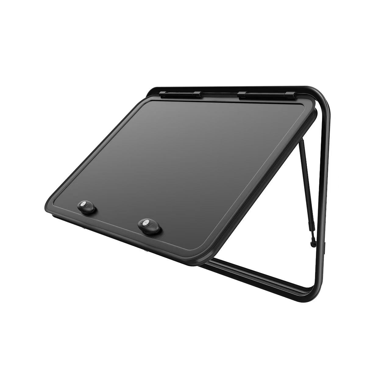 Luggage - RVアクセサリー工場製キャンピングカー用ブラックロック式RVキャラバン荷物ドアハッチドアコンパートメントドア