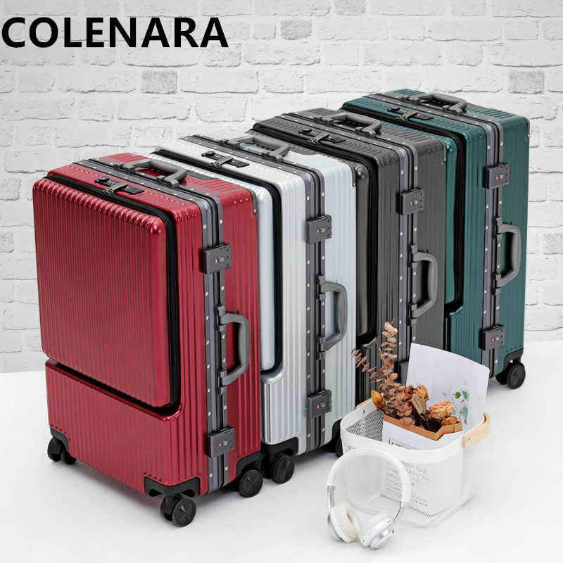 COLENARA 20インチ、22インチ、24インチ、26イ - Front Opening Laptop Luggage 24 Inch のレビューと価格