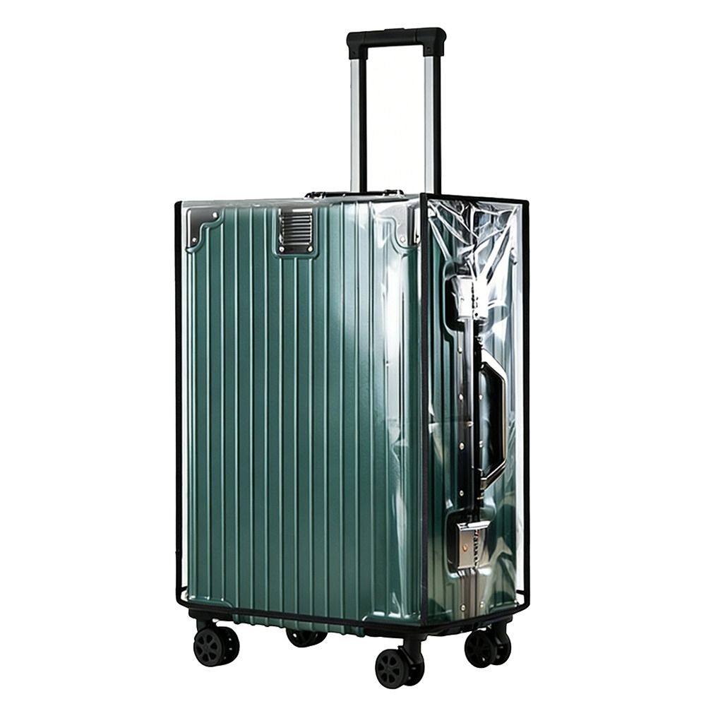 丈夫で完全透明な荷物保護カバー、防塵PVCスーツケースカバー - Waterproof Suitcase Cover Protector のレビューと価格