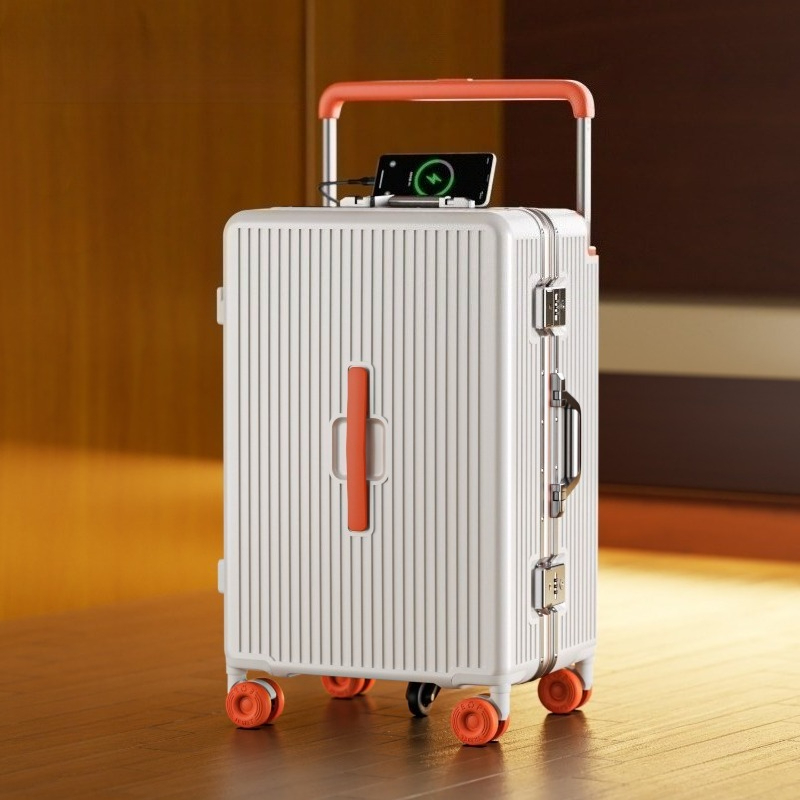 20インチ28インチ幅広ハンドル付きトラベルスーツケース、ア - Aluminum Frame Carry On Luggage のレビューと価格