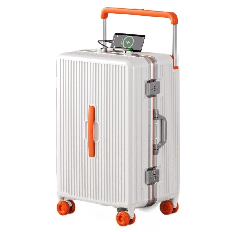 20インチ28インチ幅広ハンドル付きトラベルスーツケース、ア - Aluminum Frame Carry On Luggage のレビューと価格