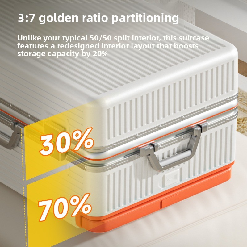 20インチ28インチ幅広ハンドル付きトラベルスーツケース、ア - Aluminum Frame Carry On Luggage のレビューと価格
