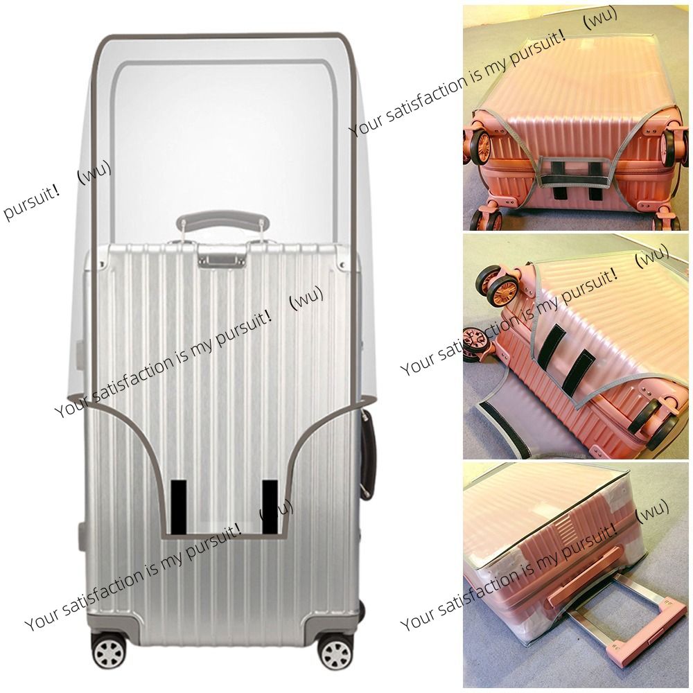 PVC製旅行用透明防水荷物保護カバー、防塵16～28インチ荷 - Luggage Protective Cover Transparent のレビューと価格
