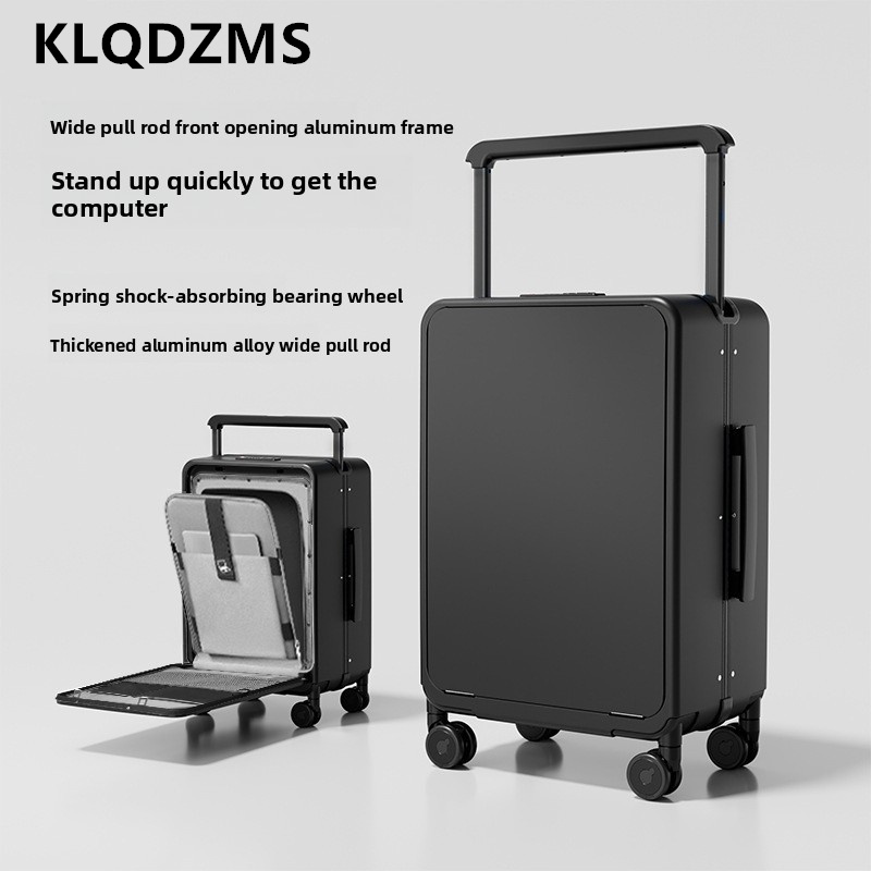 KLQDZMS メンズ スーツケース 20インチ24インチ  - Spinner Wheel Rolling Suitcase 20 Inch のレビューと価格
