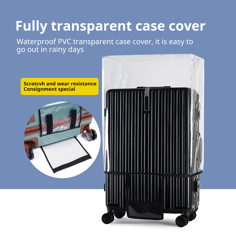 完全透明荷物プロテクターカバー PVC 防水防塵耐久性のある - Luggage Protective Cover Transparent のレビューと価格