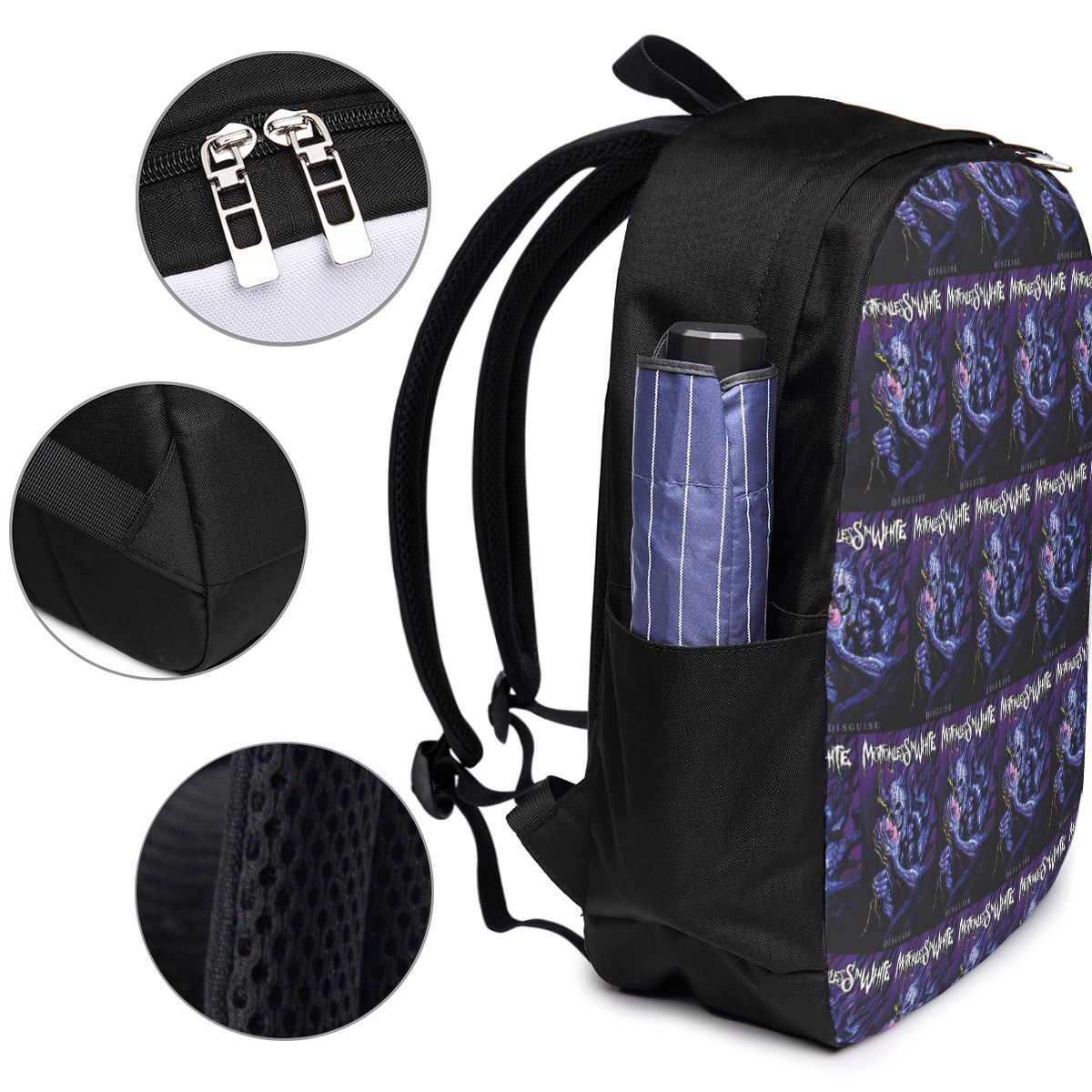 Motionless In White バックパック トラベ - Travel Bags のレビューと価格