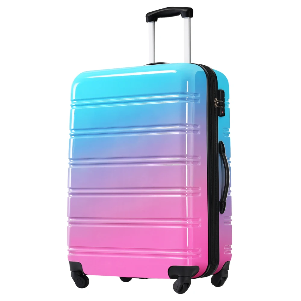 ハードシェルラゲージセット 3ピース グラデーションカラー  - Expandable Hard Shell Luggage Set のレビューと価格