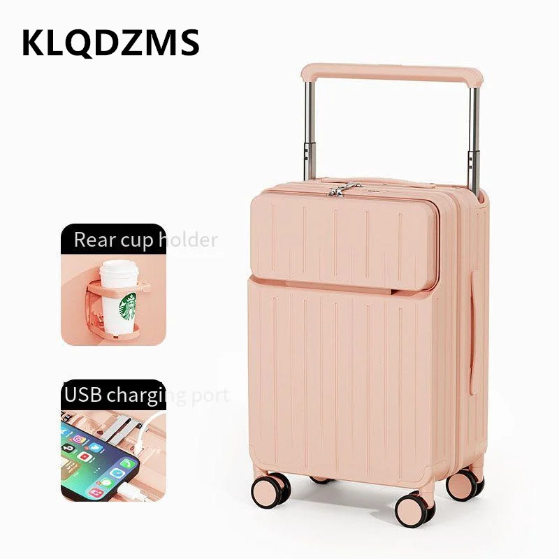 KLQDZMS フロントオープンスーツケース 20