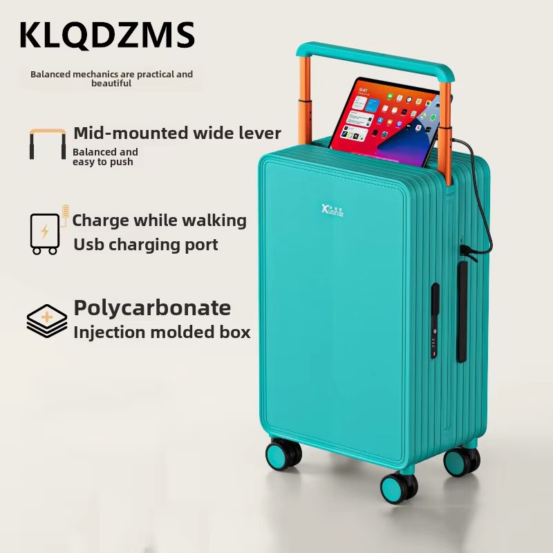 KLQDZMS 荷物 ABS+PC 機内持ち込みボックス 2 - Spinner Wheel Rolling Suitcase 20 Inch のレビューと価格