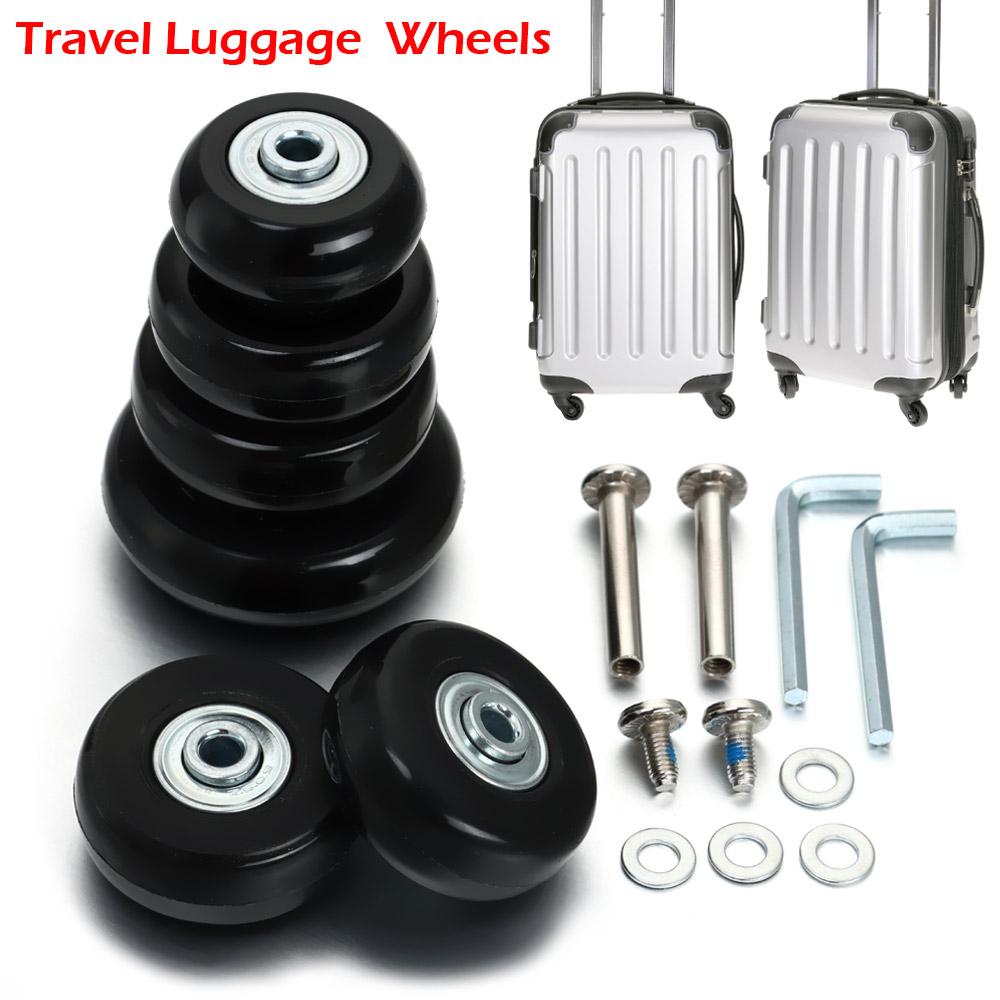2/4 個 57-59 ミリメートルスライド交換用サイレント - Silent Replacement Luggage Wheels のレビューと価格