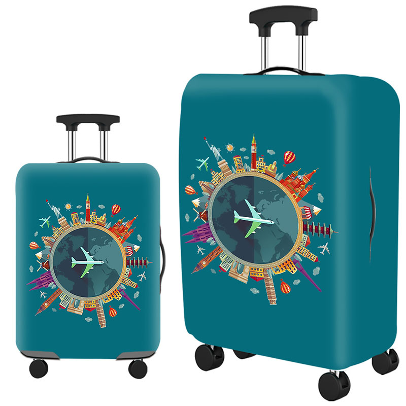 新しい旅行スーツケースプロテクターキャリア防水カバーキャリア - Waterproof Suitcase Cover Protector のレビューと価格