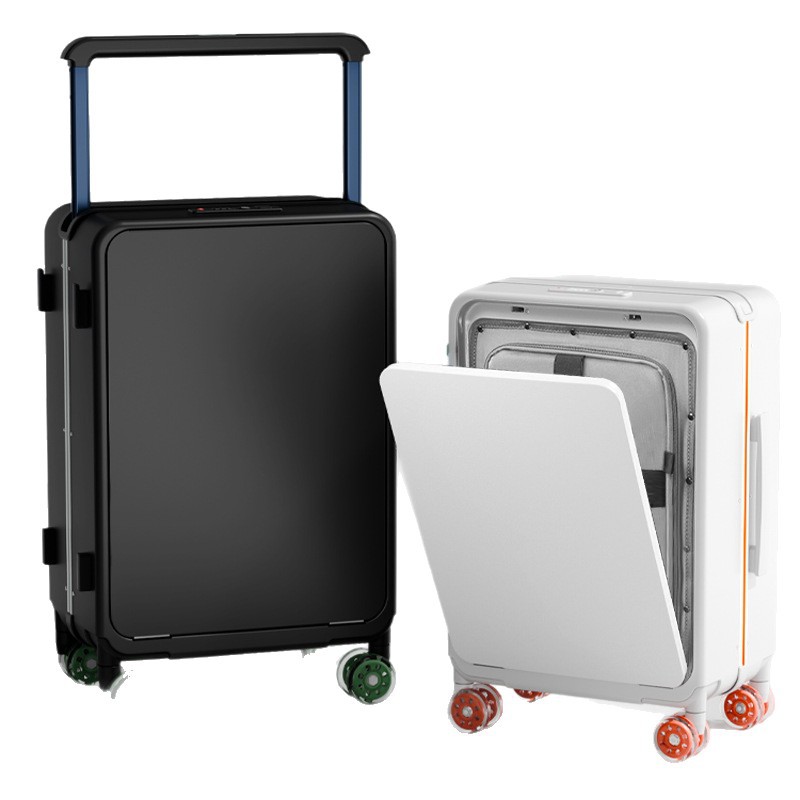 20/24インチ幅広タイロッド付きローリングラゲージトロリー - Spinner Wheel Rolling Suitcase 20 Inch のレビューと価格