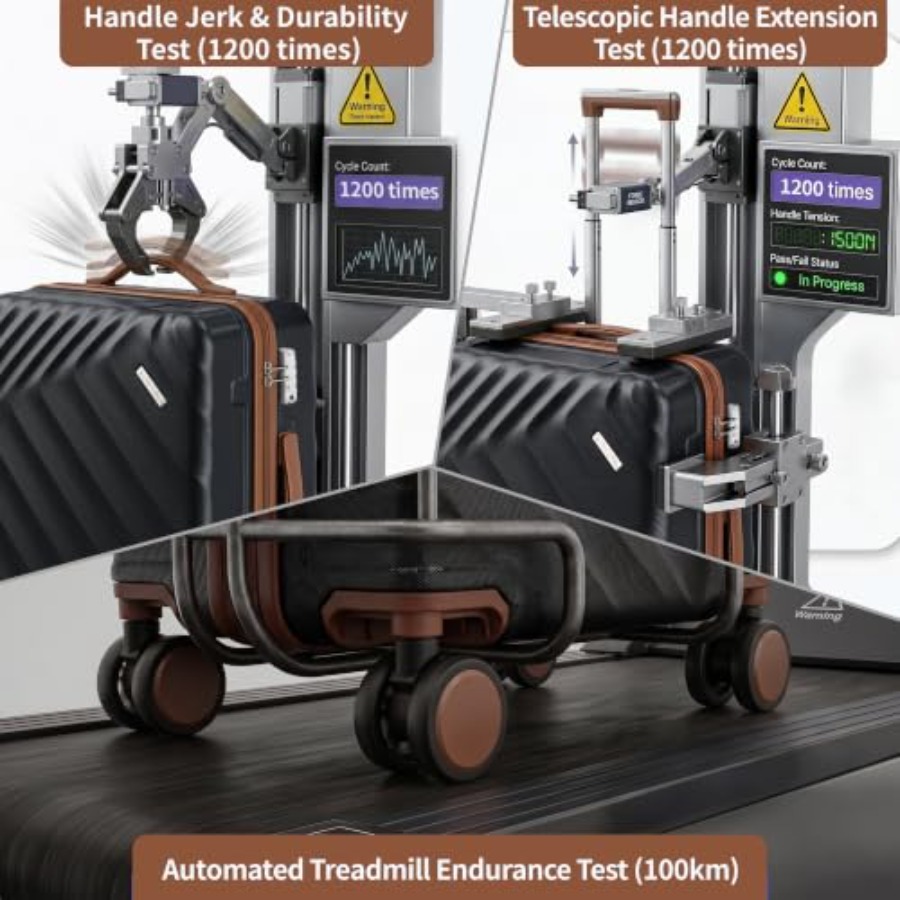 6ピースハードシェル拡張式荷物セット、機内持ち込み可能 - Expandable Hard Shell Luggage Set のレビューと価格