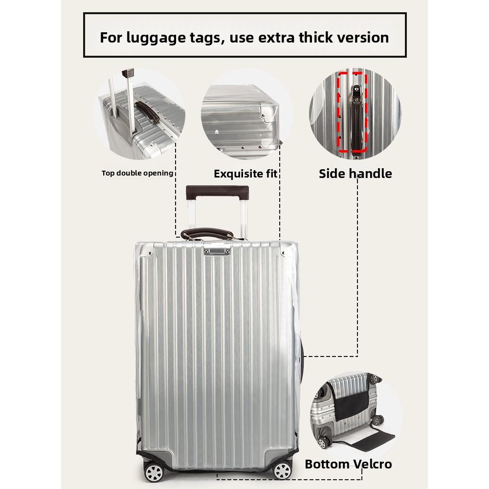 荷物用透明保護カバー 防塵シールド 20インチトラベル 24 - Luggage Protective Cover Transparent のレビューと価格
