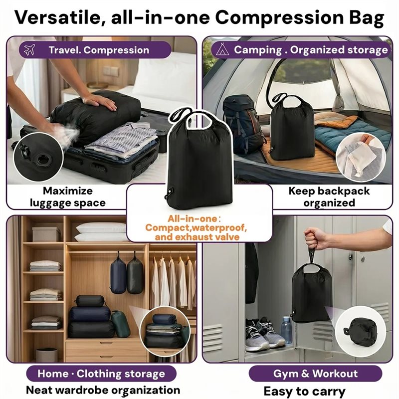 EYFL-24L ハンドロール圧縮収納バッグ旅行荷物キューブ - Foldable Rolling Luggage Bag のレビューと価格