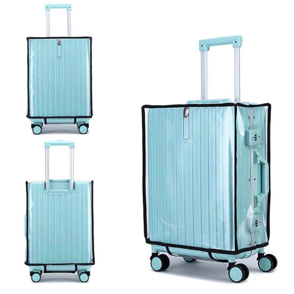 新しい旅行荷物プロテクターケース 18-30 インチ PVC - Luggage Protective Cover Transparent のレビューと価格