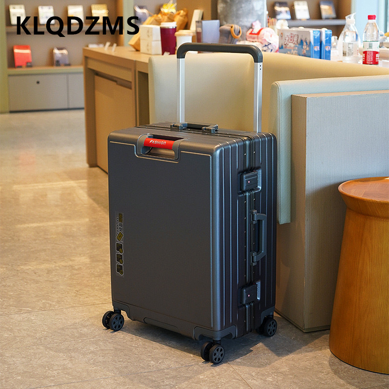 KLQDZMS スーツケース アルミフレーム搭乗ボックス 2 - Aluminum Frame Carry On Luggage のレビューと価格