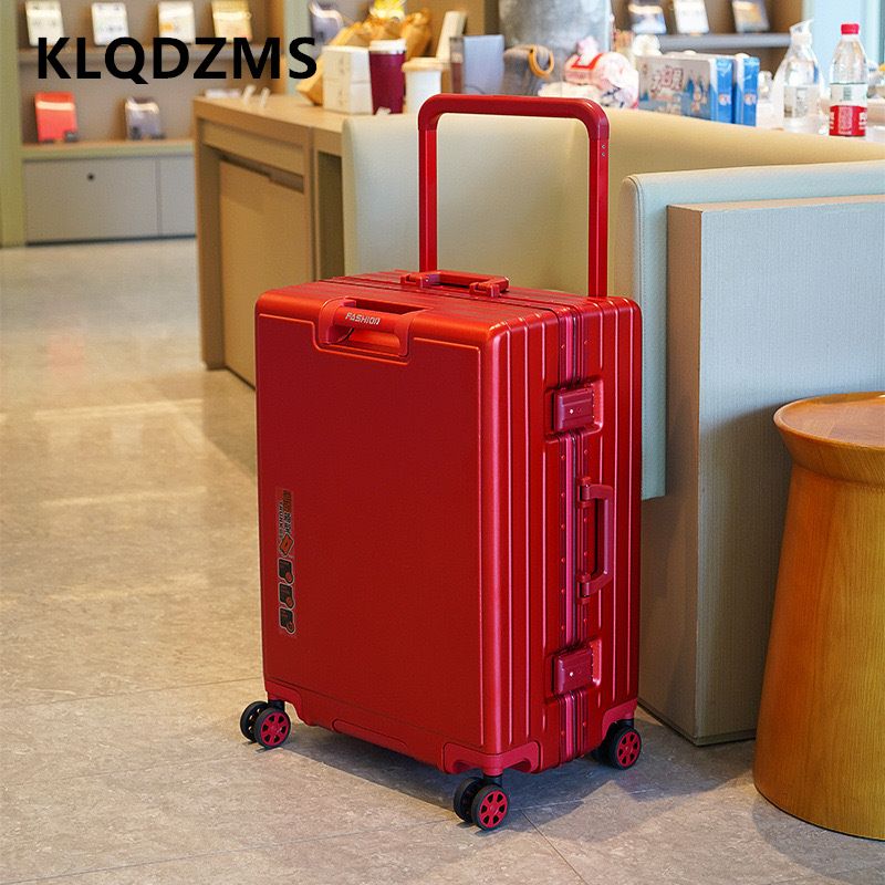 KLQDZMS スーツケース アルミフレーム搭乗ボックス 2 - Aluminum Frame Carry On Luggage のレビューと価格
