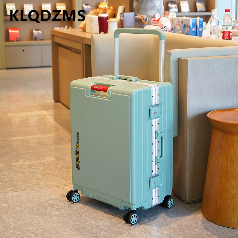 KLQDZMS スーツケース アルミフレーム搭乗ボックス 2 - Aluminum Frame Carry On Luggage のレビューと価格