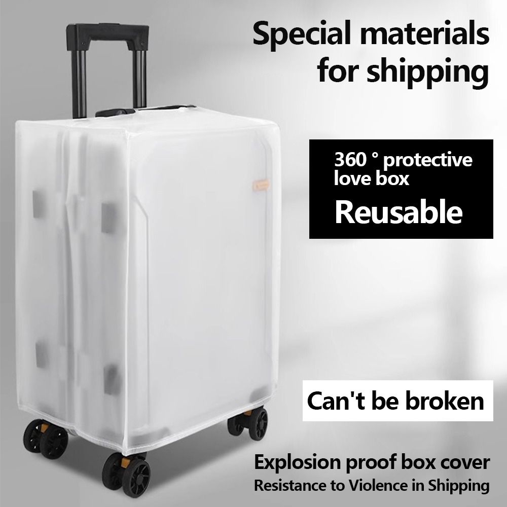 新しいフロスト加工の荷物保護カバー、防塵耐久性のあるスーツケ - Waterproof Suitcase Cover Protector のレビューと価格