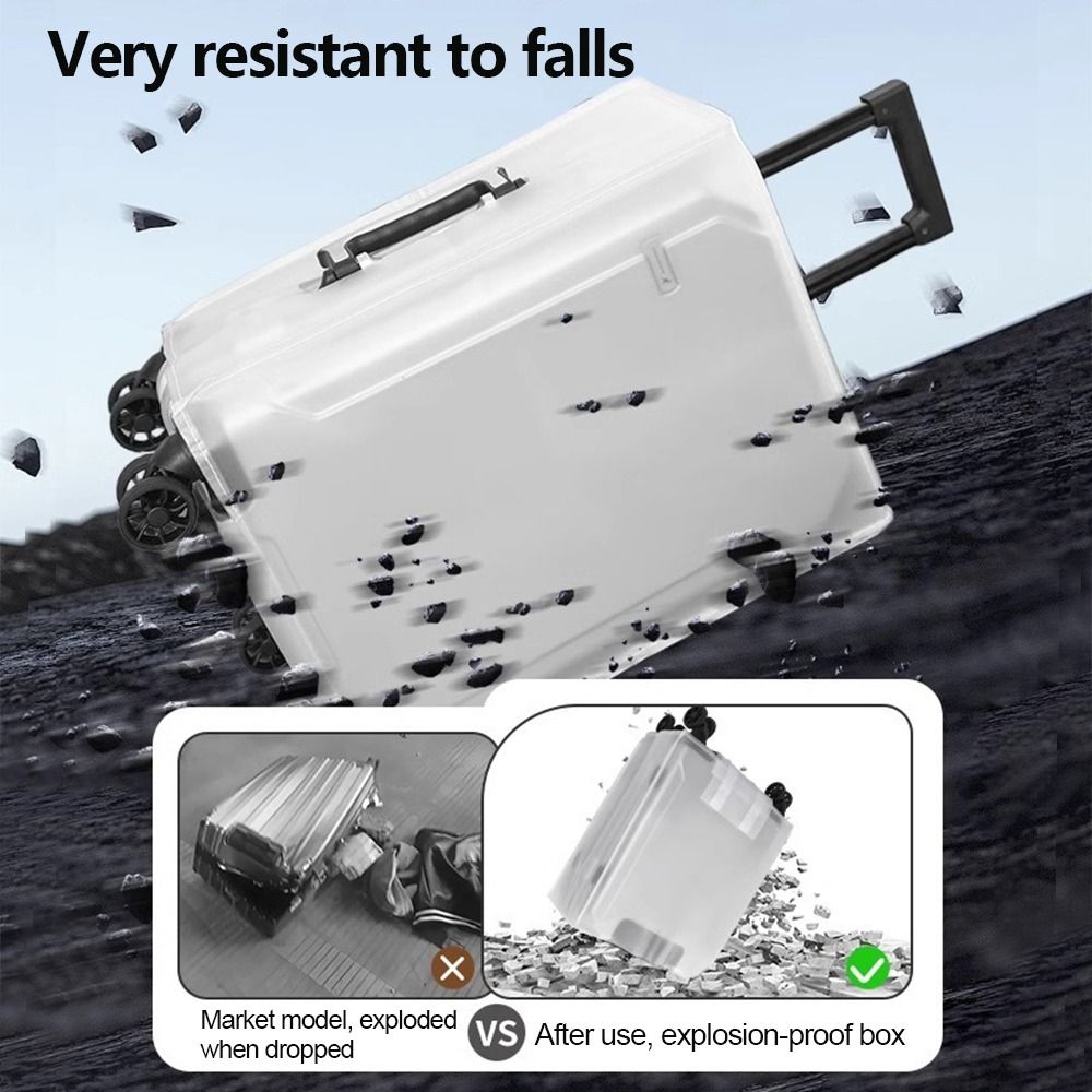 新しいフロスト加工の荷物保護カバー、防塵耐久性のあるスーツケ - Waterproof Suitcase Cover Protector のレビューと価格