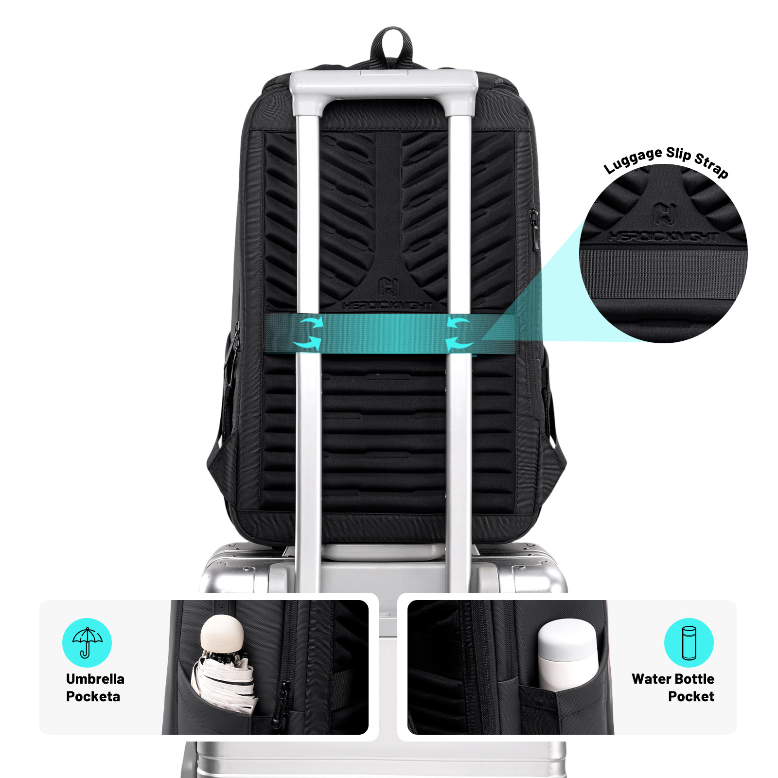 HK 17.3インチ メンズノートパソコンバックパック 多機 - Backpacks のレビューと価格