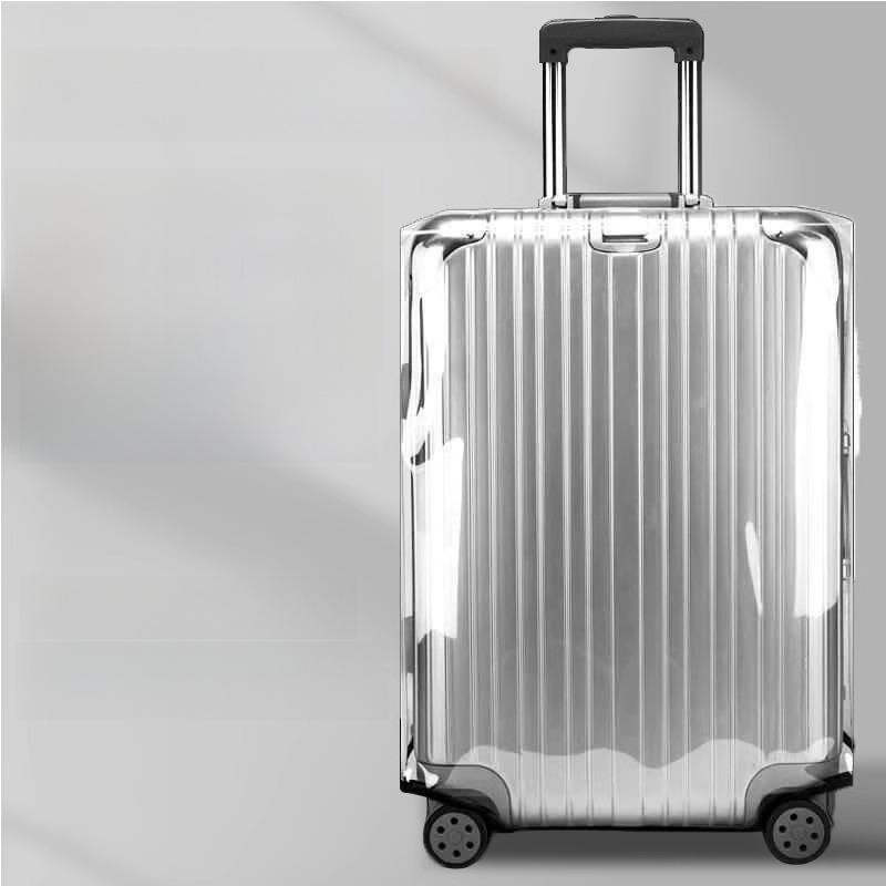 荷物用厚手保護カバー 透明防水トラベルスーツケース 外側保護 - Luggage Protective Cover Transparent のレビューと価格
