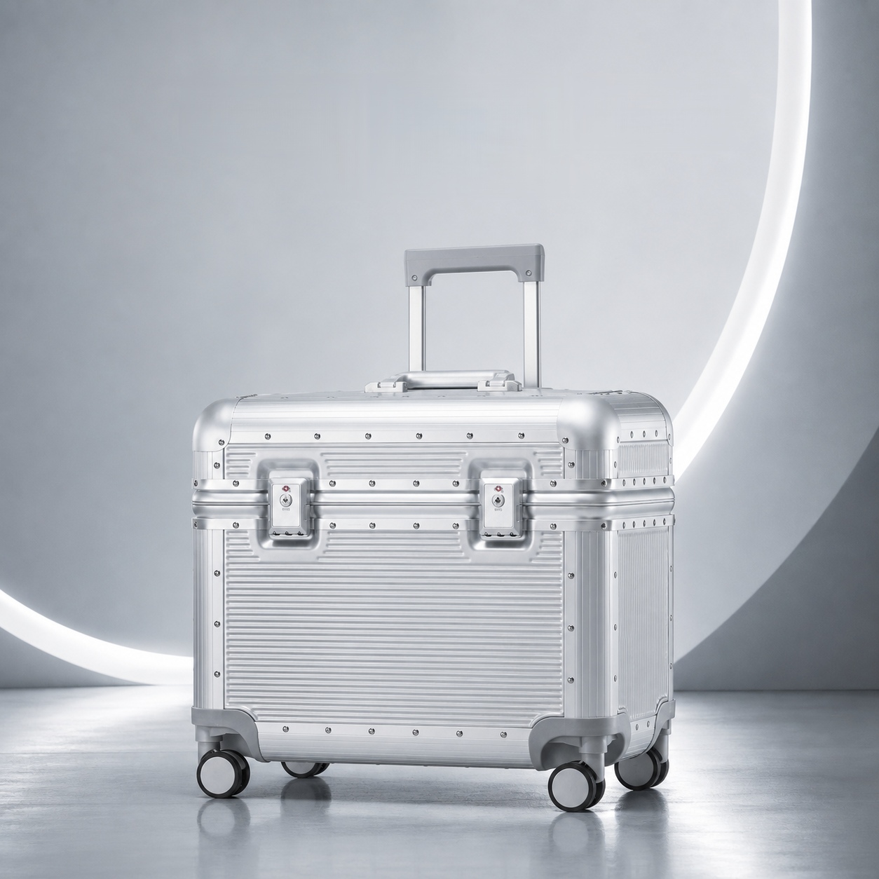 バニーフライ 20インチ PCキャリーオンスーツケース アル - Aluminum Frame Carry On Luggage のレビューと価格