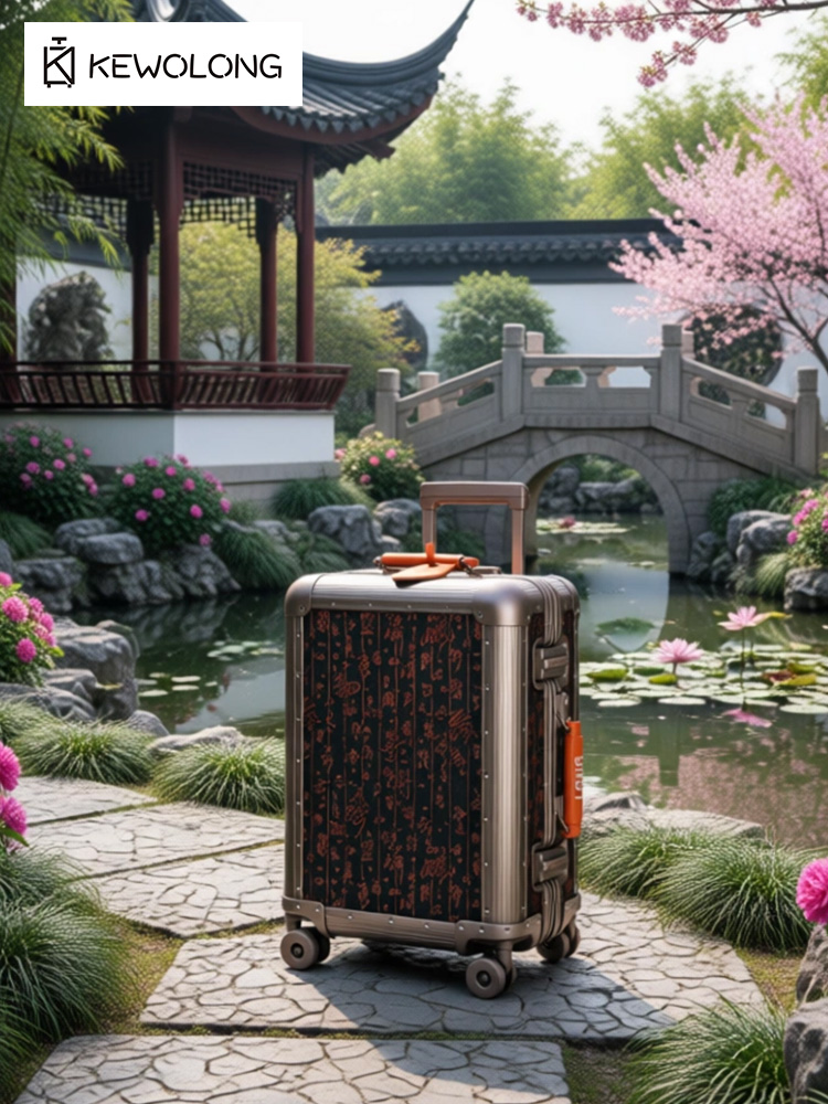 フルアルミマグネシウム合金製スピナースーツケース 20/24 - Spinner Wheel Rolling Suitcase 20 Inch のレビューと価格