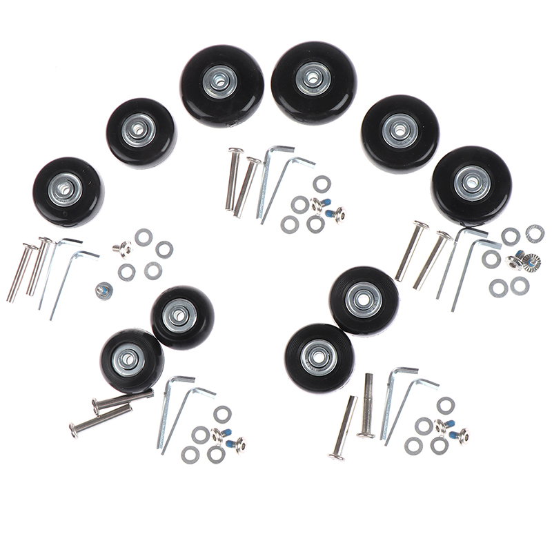旅行用ホイール付きサイレントキャスター,スーツケースパーツ, - Silent Replacement Luggage Wheels のレビューと価格