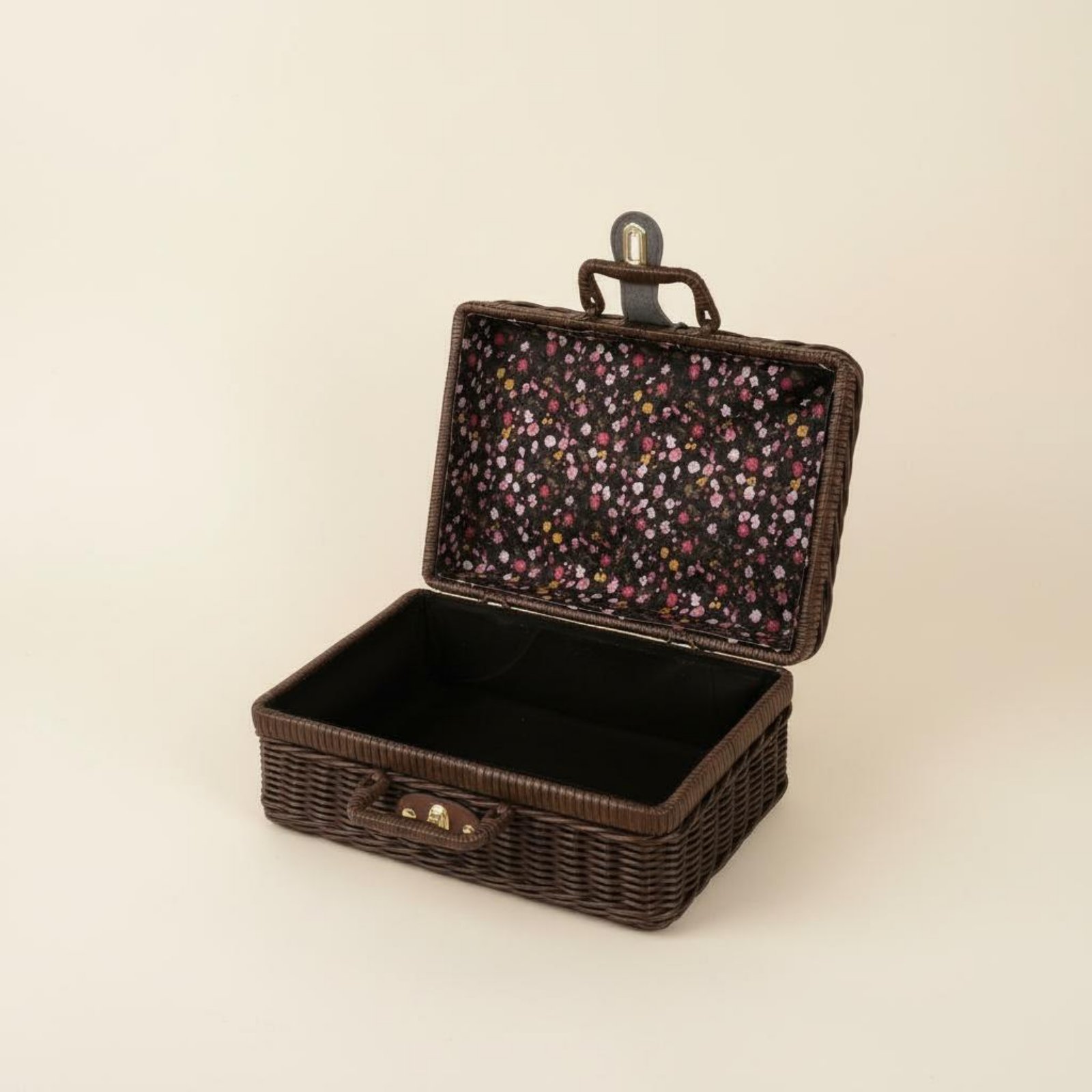 ヴィンテージデザインのスーツケース ハンドル付き織り込みスー - Retro Vintage Trunk Suitcase のレビューと価格