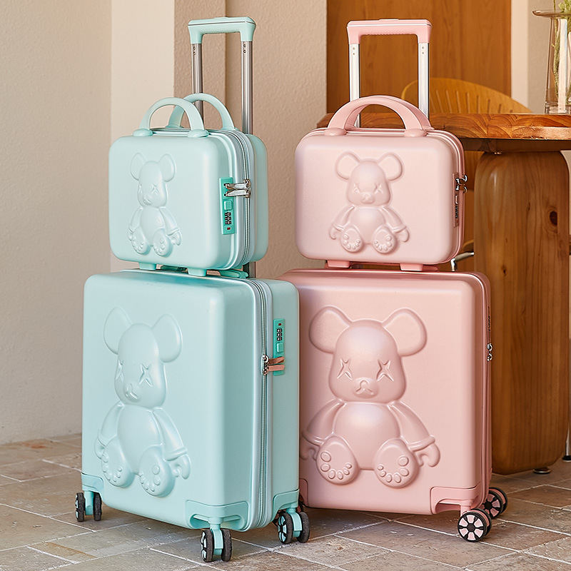 男性と女性のための18インチのトラベルケース,ユニセックスの - Spinner Wheel Rolling Suitcase 20 Inch のレビューと価格