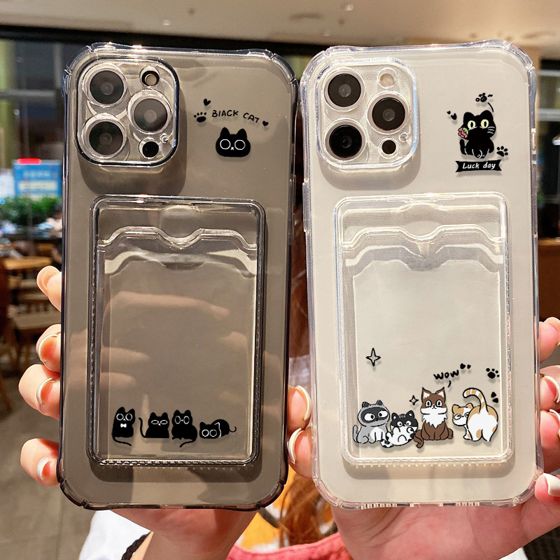 かわいい黒猫のスマホケース iPhone 17 Pro Ma - Wallets のレビューと価格